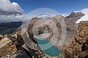 Laguna sucia in los glaciares national park photo