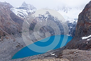 Laguna Sucia view, Fitz Roy mountain, Patagonia