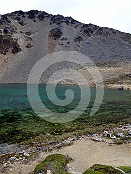 laguna turquesa in ushuiaia, patagonia photo