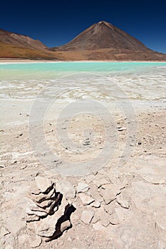 Laguna Verde. Eduardo Avaroa Andean Fauna National Reserve. Bolivia