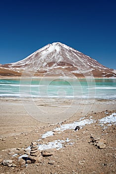 Laguna Verde, Sud Lipez province, Potosi Bolivia photo