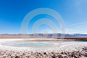 Lagunas escondidas in atacama photo