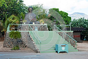 Lahaina jodo mission on Maui Island Hawaii