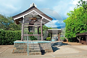 Lahaina jodo mission on Maui Island Hawaii