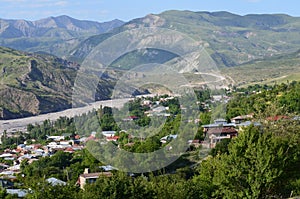 Lahic, a small traditional village in northern Azerbaijan