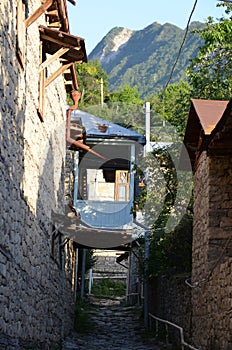 Lahic, a small traditional village in northern Azerbaijan