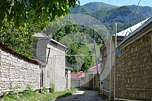 Lahic, a small traditional village in northern Azerbaijan