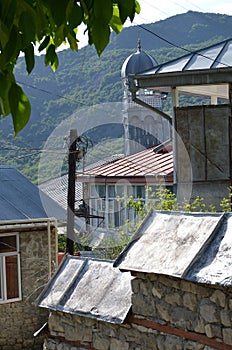 Lahic, a small traditional village in northern Azerbaijan