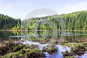 Lake 7 city´s in São Miguel island in the Azores archipelogue