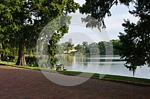 Lake Adair in Orlando, Florida photo