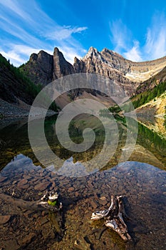 Lake Agnes in Alberta Canada