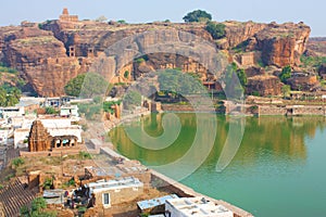 Lake Agusthya Teertha at Badami