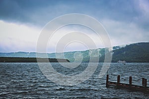 Lake Akan is a beautiful crater lake in Akan Mashu National Park.