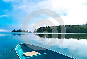 Lake Akan in Hokkaido Japan is a boaters paradise.