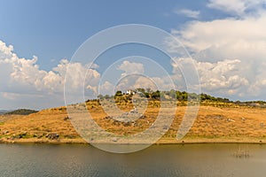 The lake in Almodovar del Rio