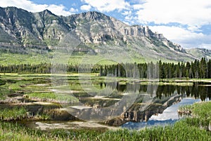 Lake along Chief Joseph Scenic Byway