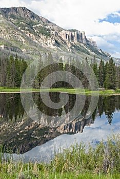 Lake along Chief Joseph Scenic Byway