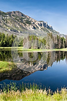 Lake along Chief Joseph Scenic Byway