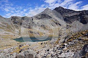 Lake Alta in New Zealand