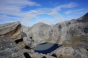 Lake Alta in New Zealand