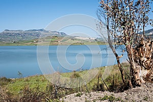 Lake Arancio, Sambuca, Sicily photo