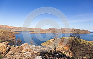 Beautiful Lake Argyle in Western Australia