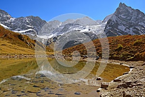 Lake Arpitetta and the Zinalrothorn