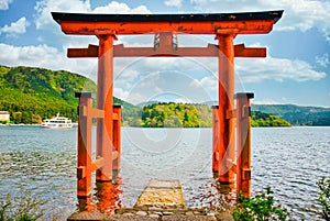 Lake Ashi, Motohakone, Hakone, Ashigarashimo District, Kanagawa, Japan