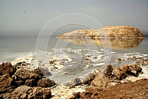 Lake Assal - background