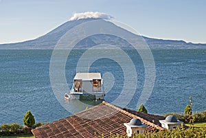 Lake Atitlan in Guatemala photo