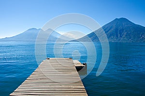 Lake Atitlan Guatemala - Pier photo