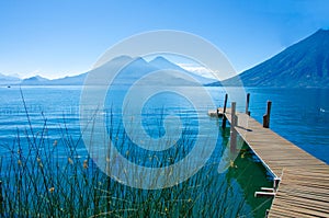 Lake Atitlan Guatemala - Pier photo