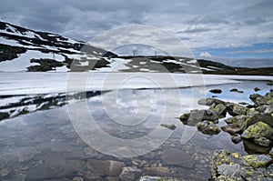 Lake on the Aurlandsfjellet