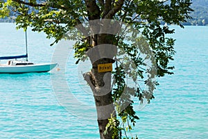 Lake in Austria, Attersee