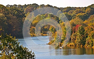 Lake in autumn