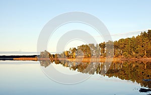 Lake in autumn