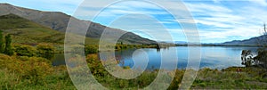 Lake Aviemore in Southern island in New Zealand