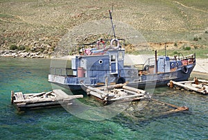 Lake Baikal and Island Olkhon, Russian Federation