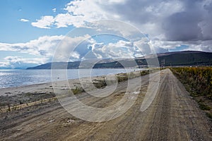 Lake Baikal in the northernmost part