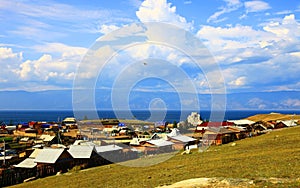 Lake Baikal. Olkhon island. Khuzhir settlement.