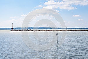 Lake Balaton waterfront