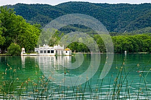 Lake of Banyoles in Catalonia, Spain.