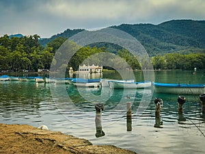 Lake of Banyoles in Catalonia, Spain.