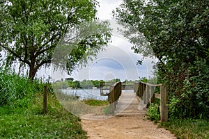 Lake of Banyoles in Catalonia, Spain.