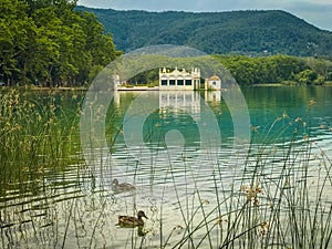 Lake of Banyoles in Catalonia, Spain.