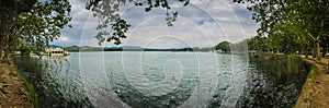 Lake of Banyoles in Catalonia, Spain.