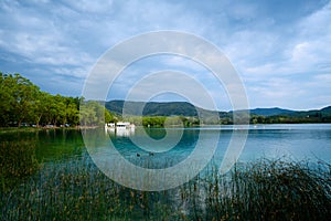 Lake Banyoles is the largest lake in Catalonia