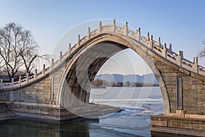 Lake in Beijing Summer Palace