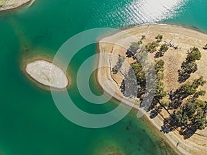 Lake Berryessa, Aerial View