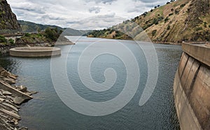 Lake Berryessa, the glory hole at Monticello Dam